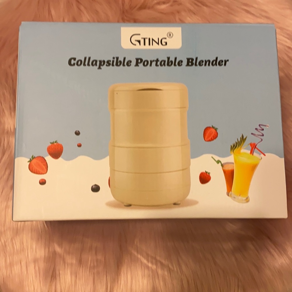 New still in box!!! Portable G-Ting Per. Blender